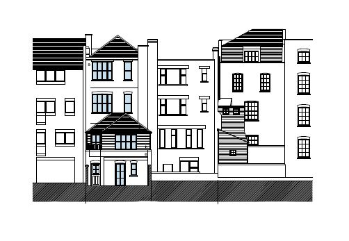 Lot: 72 - PROPERTY WITH PERMISSION FOR SEVEN FLATS AND COMMERCIAL SPACE - 
